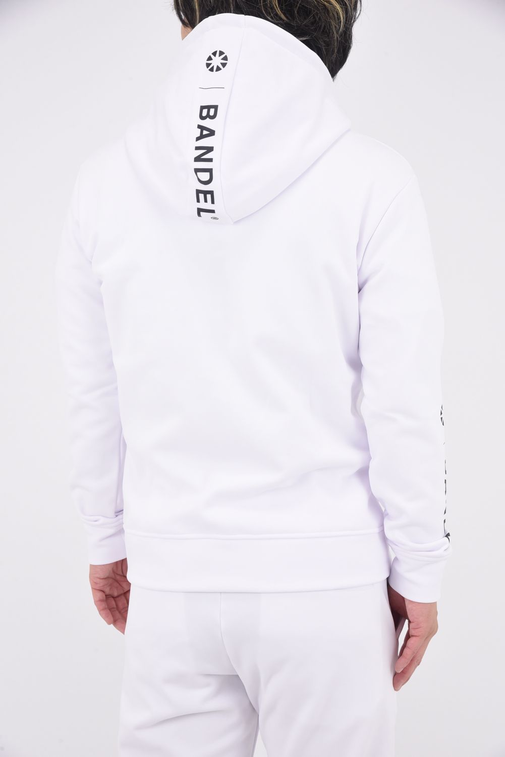 BASIC FULL ZIP PARKA MENS / テックスブリッド 止水ファスナー ジップアップパーカー (ホワイト)