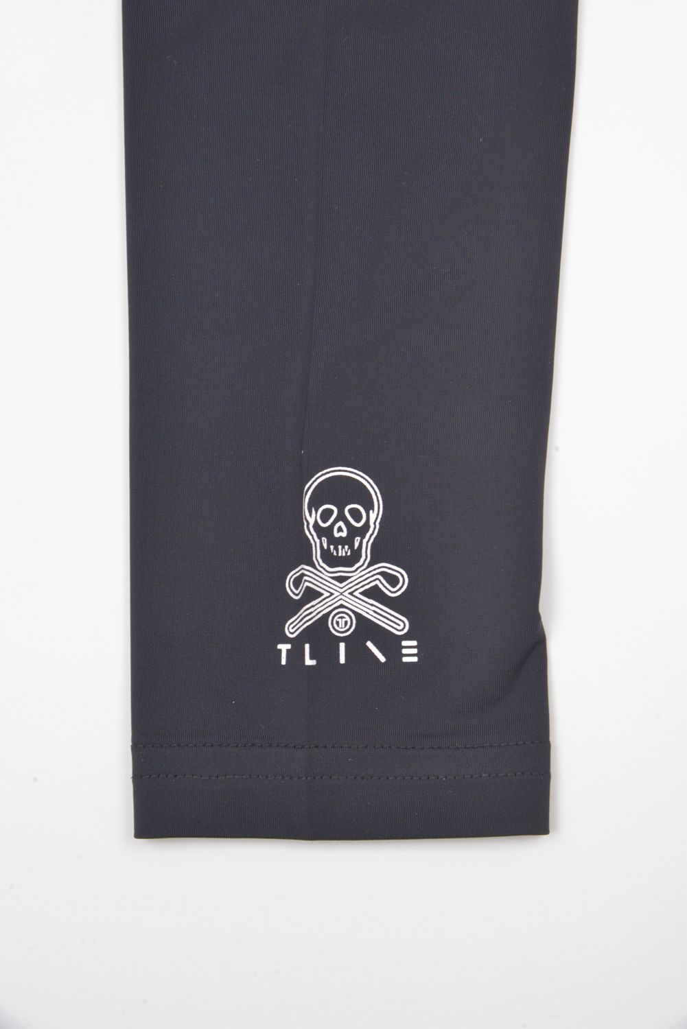 【26SS】【T-LINE】 ARM COVER / ブランドロゴ箔プリント アームカバー (ブラック)