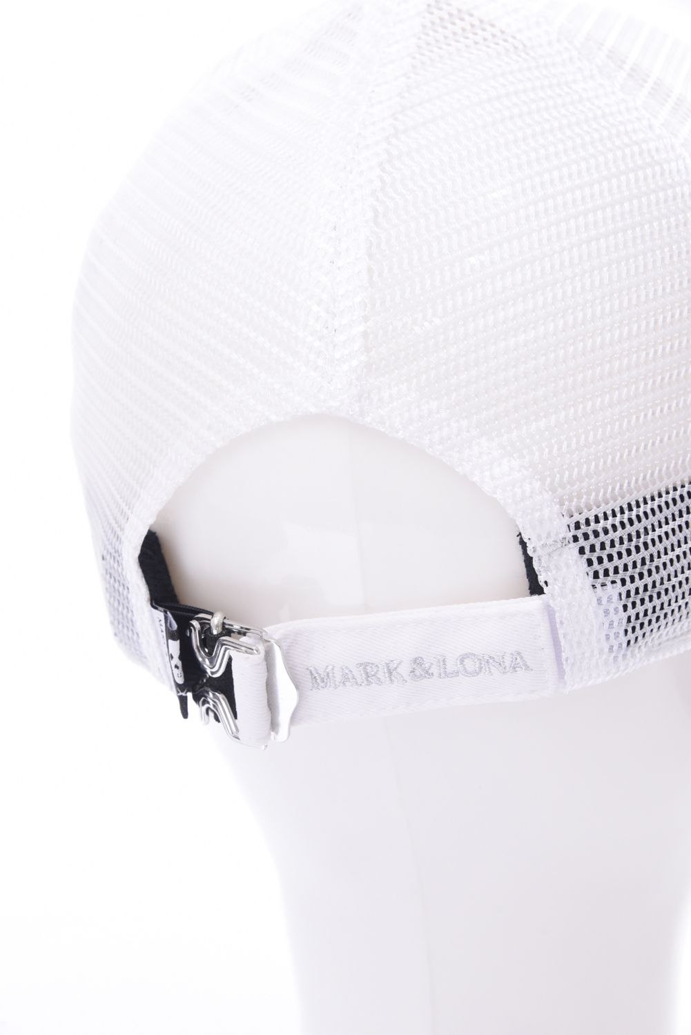 【26SS】 RADIANT MESH CAP / ラインストーンスカルロゴ メッシュキャップ (ホワイト)