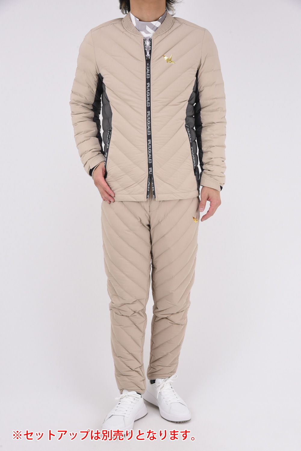 113 GOLF DOWN JACKET / ヴィクトリア ダウン ジャケット (ベージュ)