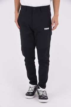 【25AW】 MULTI PURPOSE BLOUSON / ダンボール素材 異素材切り替え ストレッチロングパンツ (ブラック/ブラック)