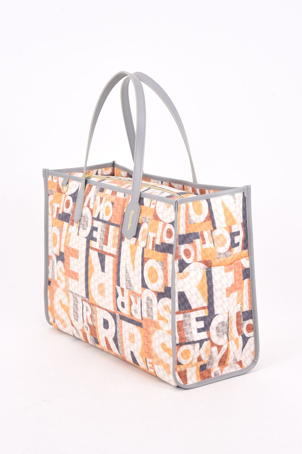 【26SS】  LANIUS SQUARE BIG (ラニウス スクエア ビッグ) / ブランドオリジナルテキスタイル ボストンバッグ （デイタイムジャンクション）*