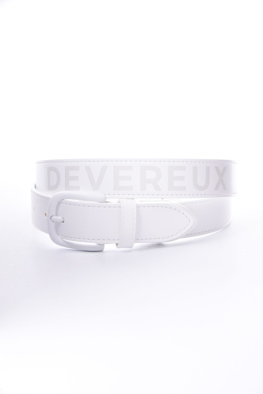 【26SS】 DVG-LOGO PT BELT / ロゴプリント ベルト (ホワイト)