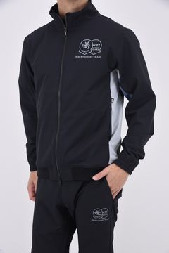 SPORTEX STRETCH MULTI JK / ストレッチ ジップジャケット (ブラック)