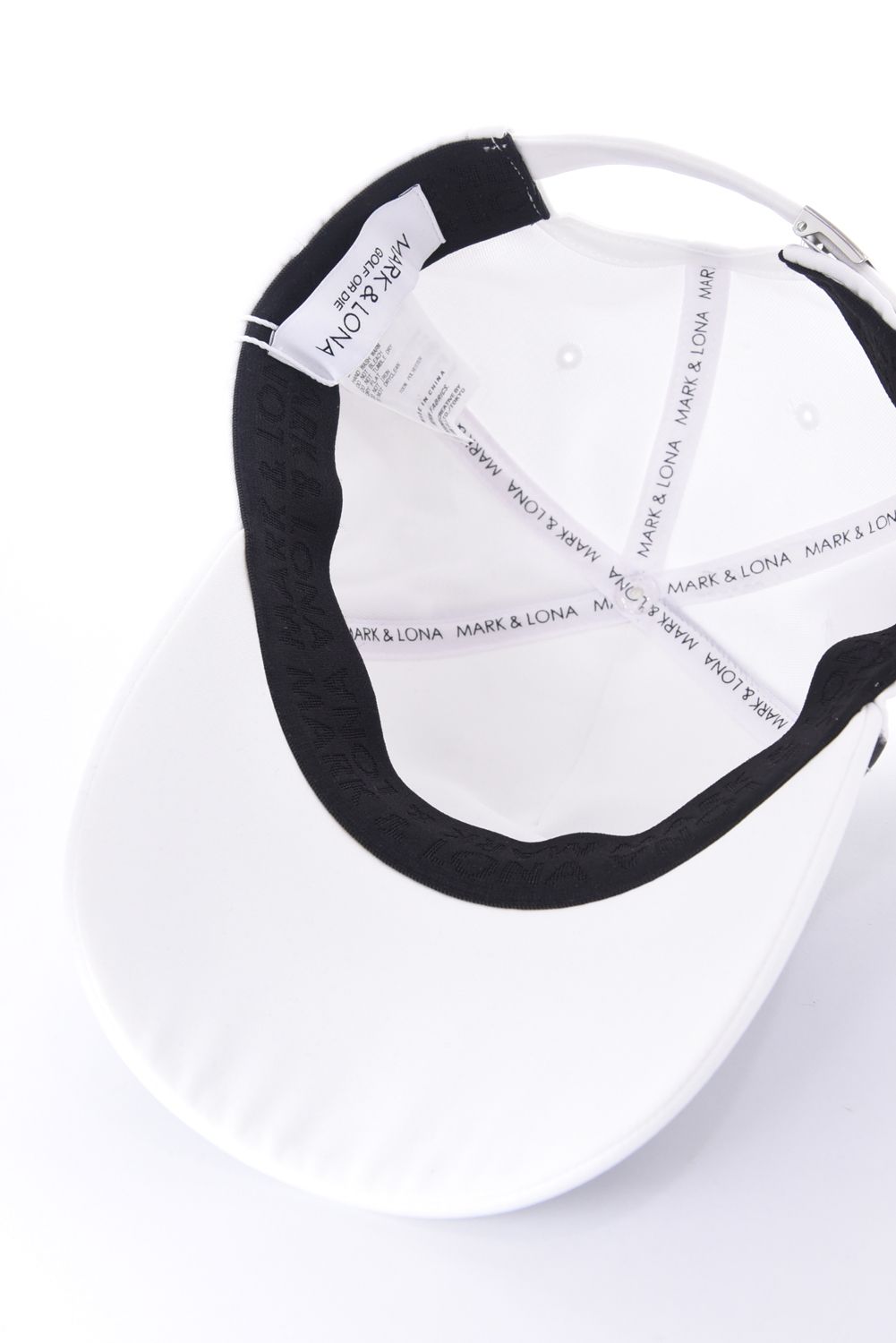 【26SS】 BLUR SIGN SPECTRUM CAP / ブラープリント ラインストーン キャップ (ホワイト)
