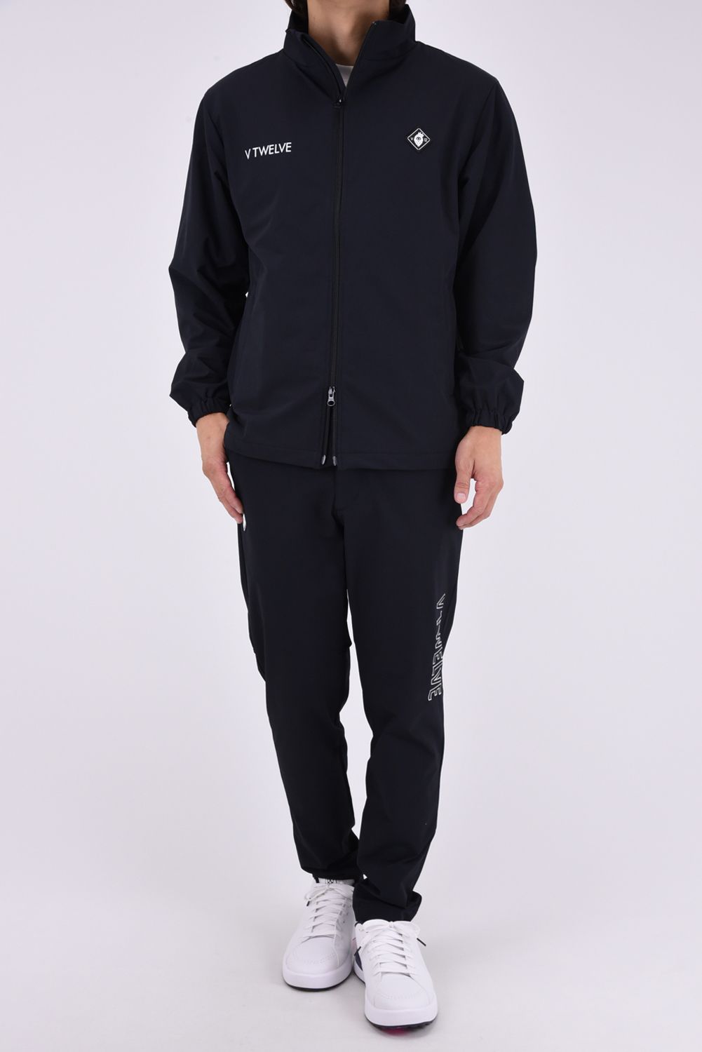 【26AW】 MOLD LOGO JKT / 高撥水生地 バックロゴ ナイロンジャケット (ブラック)
