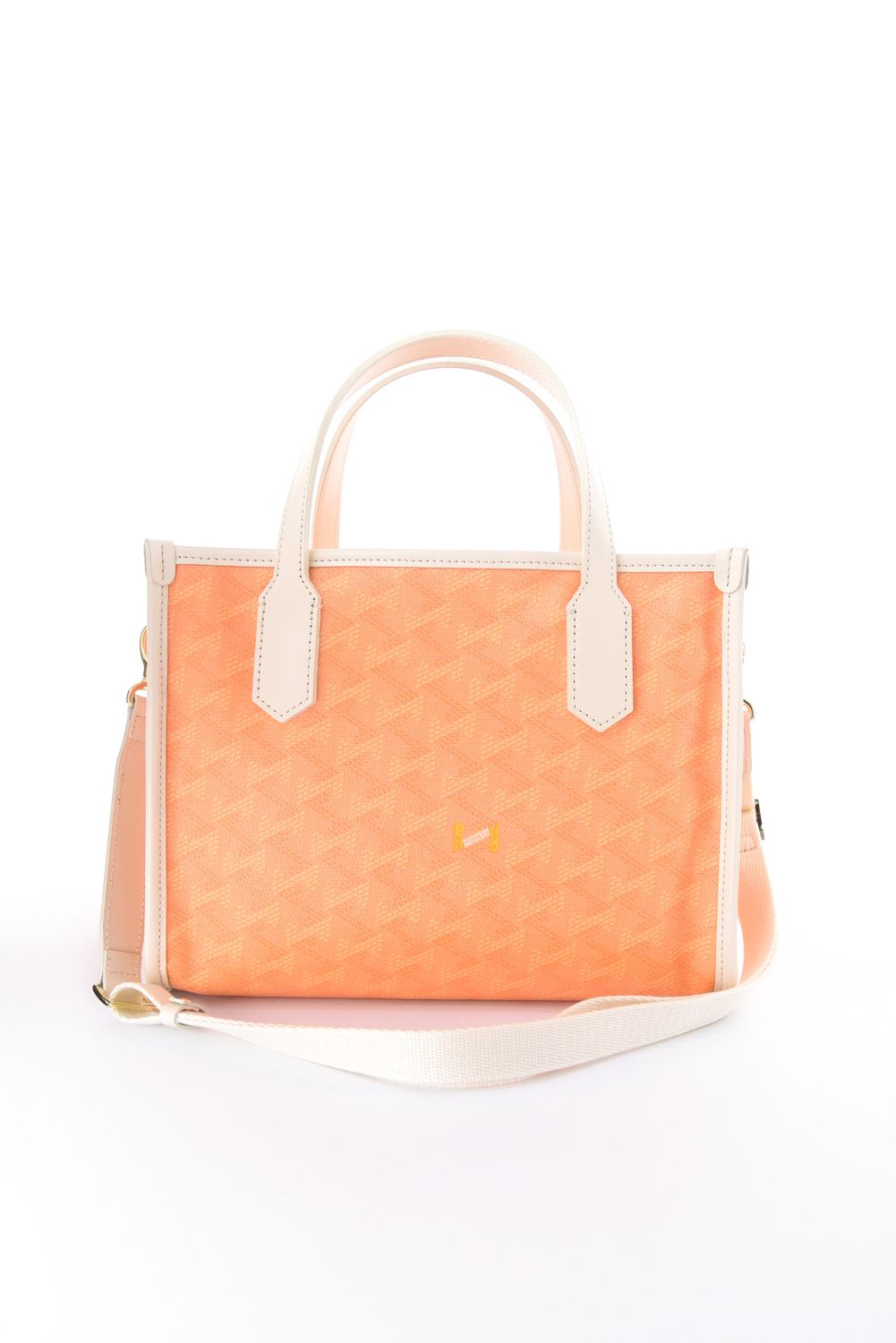 【26SS】  LANIUS SQUARE MINI (ラニウス スクエア ミニ) / ブランドオリジナルテキスタイル カートバッグ (サンセット）