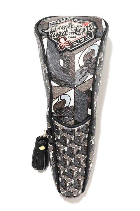 【26AW】 PRISME DRIVER COVER / 3Dキューブパターン シンセティックレザー ドライバーカバー (ブラック)