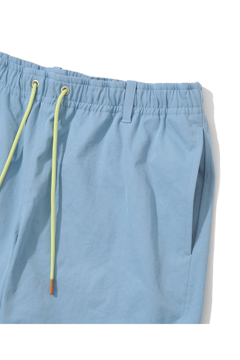 【26SS】 SOVEREIGN UTILITY TWILL SHORTS / ポリエステルツイル ブラックレターフォントロゴ ショートパンツ (サックス)