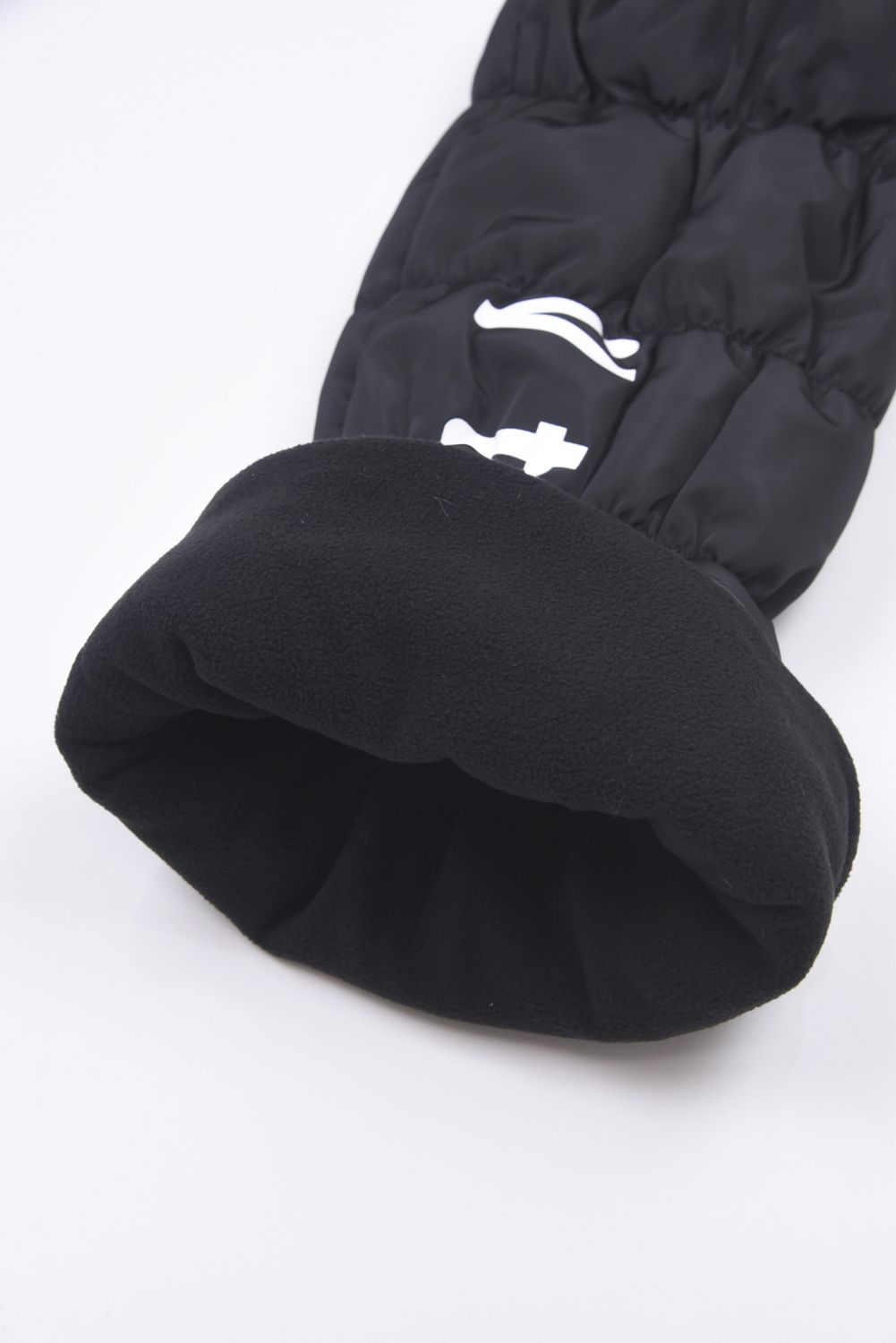 【レディース】 VL LEG WARMER / ブランドロゴ 中綿入りレッグウォーマー (ブラック)