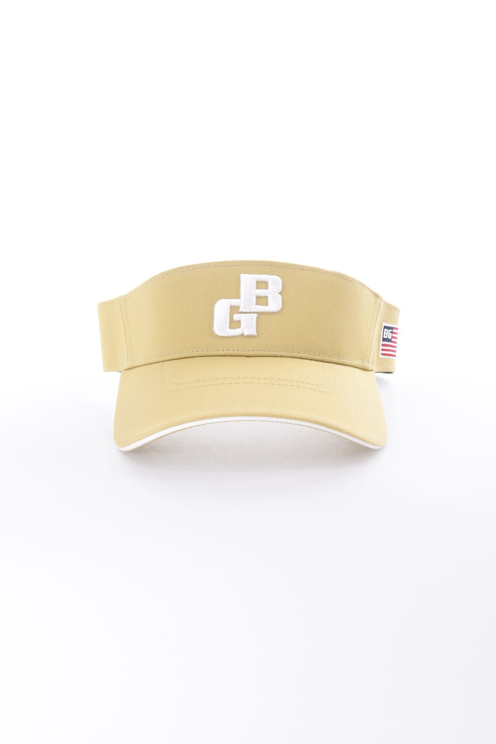 【26SS】 MEN’S BG LOGO VISOR / BGロゴ サンバイザー (ベージュ)