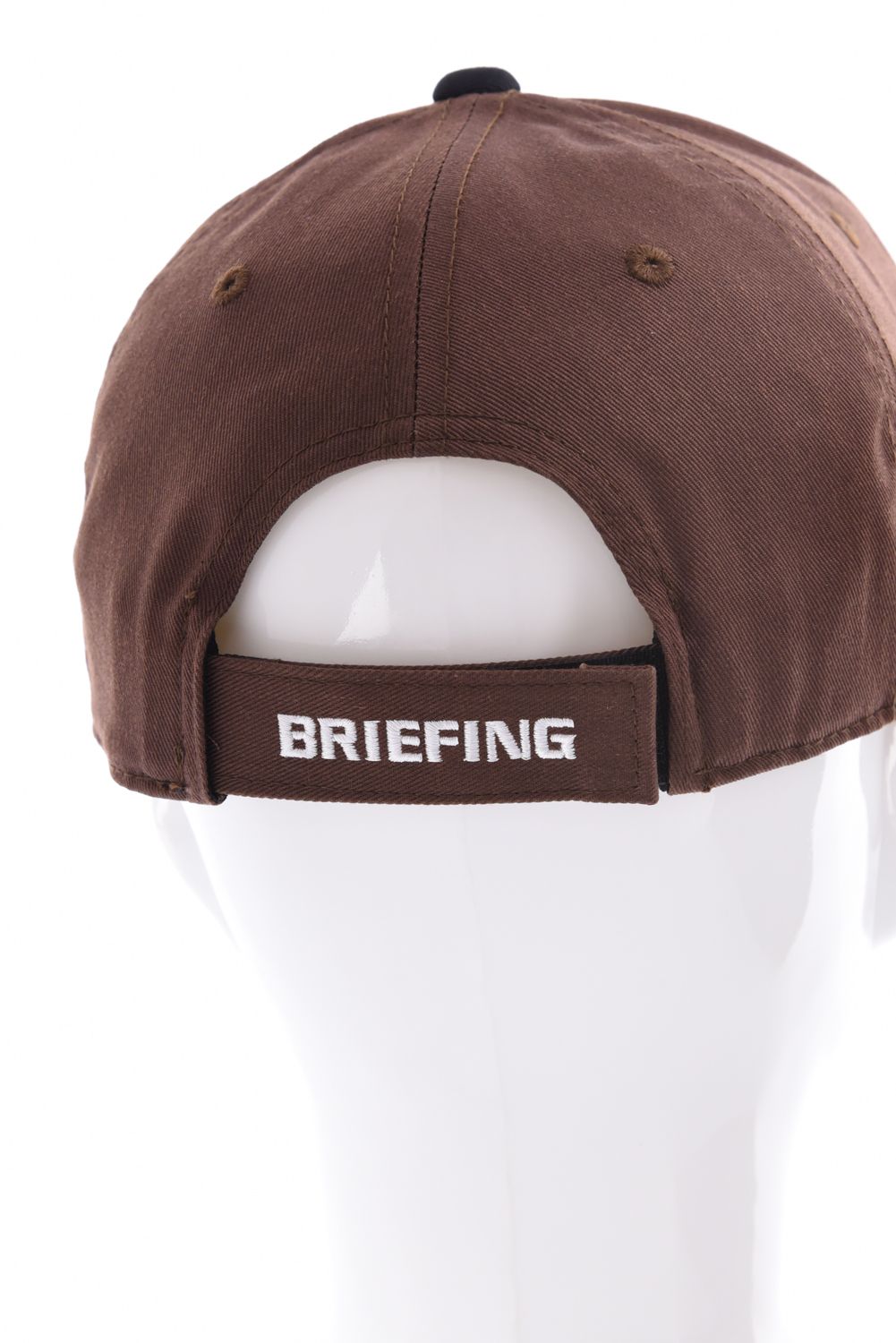 【26AW】 MEN’S 2-TONE INITIAL CAP / バイカラー ブランドイニシャル刺繍 キャップ (ブラウン)