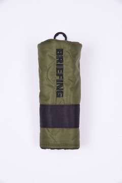 【26AW】 BARREL UTILITY COVER QUILTED LTD / キルティングナイロン バレル型  ユーティリティカバー (オリーブ)