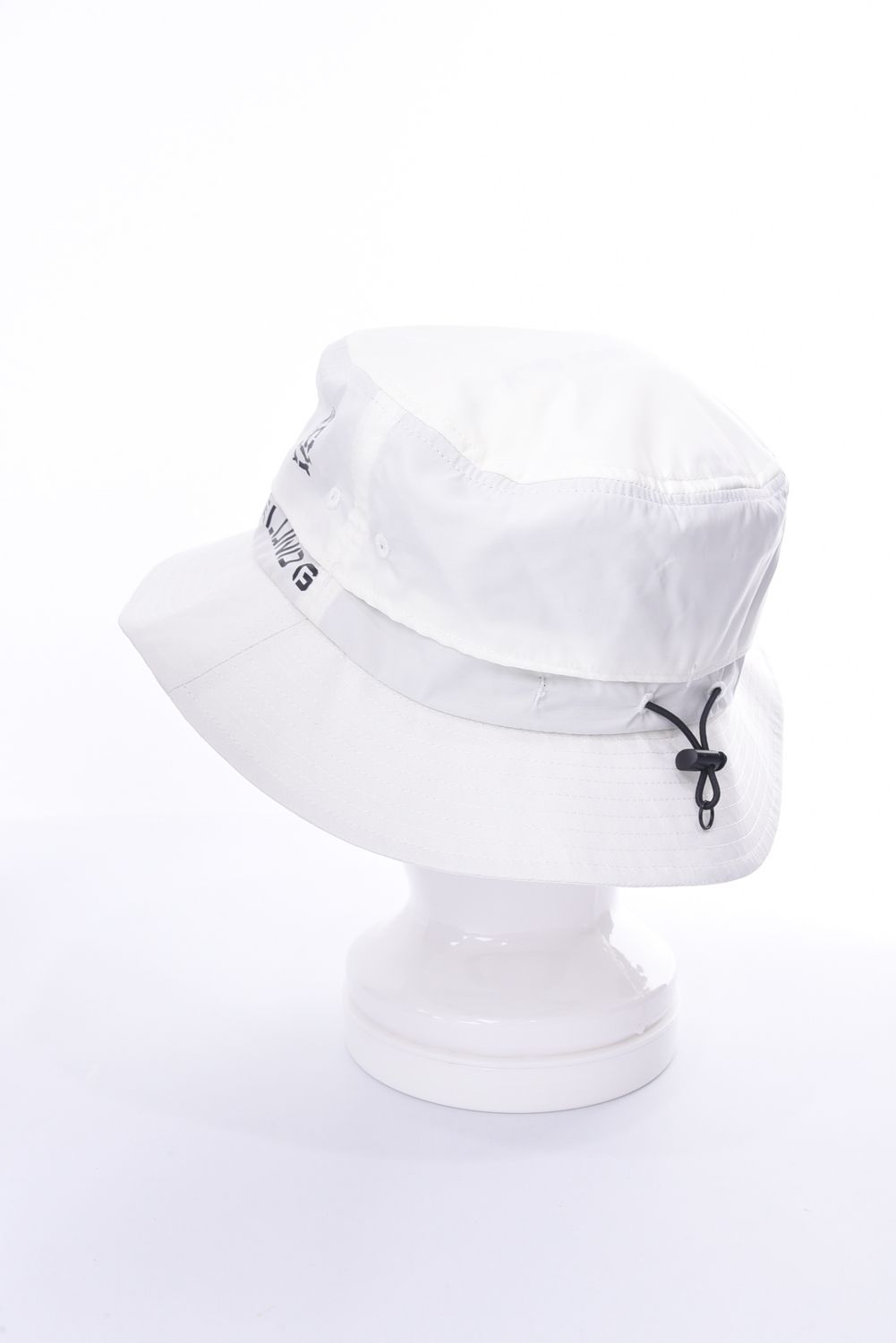 PACKABLE HAT / ブランドロゴ パッカブル仕様 ハット ホワイト