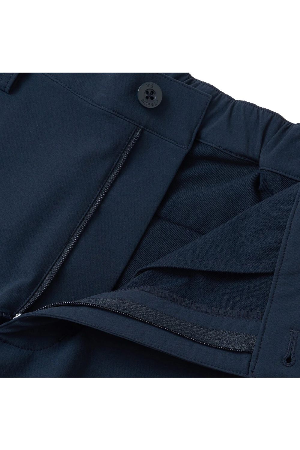 【26AW】 WB PANTS / サイドロゴ ウエストゴム ロングパンツ (ネイビー)