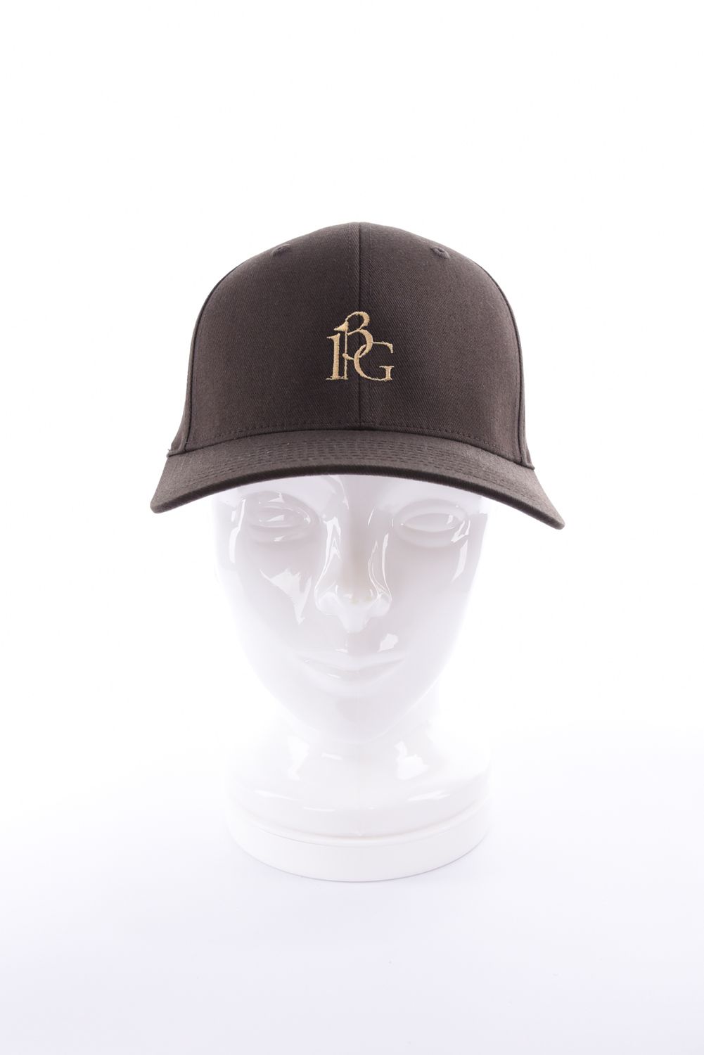 【26AW】 WOOLY COMBED 1PIU1UGUALE3 LOGO CAP / バックロゴ刺繍 キャップ (ブラウン)