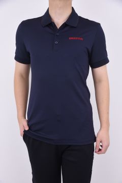 BRIEFING - MENS TOUR POLO / 刺繍ブランドロゴ ベーシック ポロシャツ 