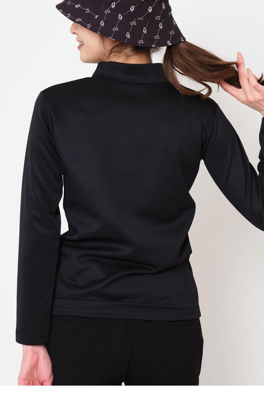 【期間限定ポイント10倍】【レディース】 BOLD MOCK / ロングスリーブ モックネック （ブラック）