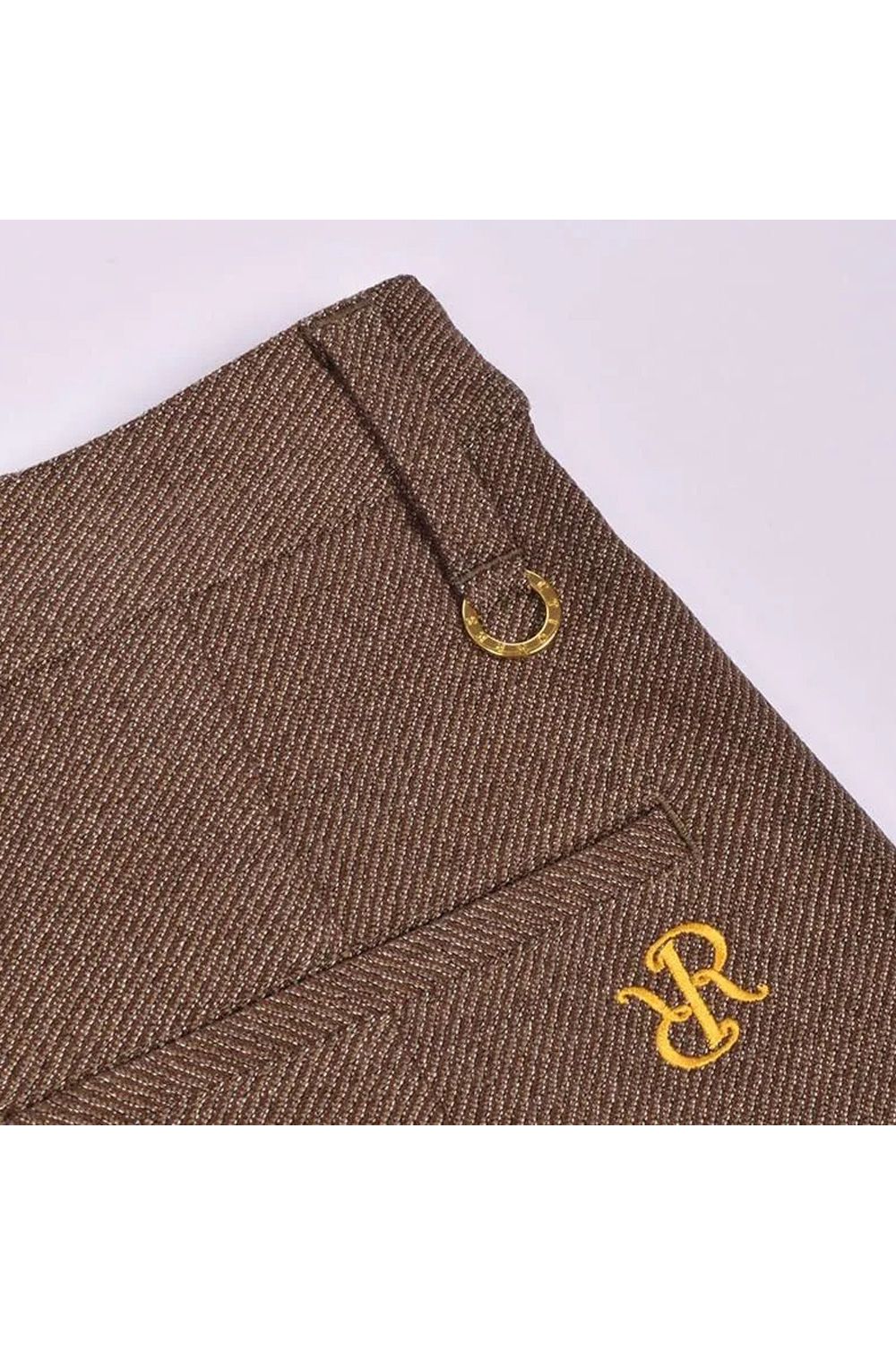 【25AW】【レディース】 TWEEDY FLARE SKIRT / ツイーディー フレアスカート (キャメルブラウン)*