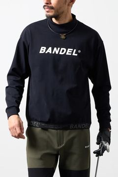 【26AW】 HEM TAPE LONG SLEEVE MOCK NECK / ヘムテープ ロングスリーブ モックネック (ブラック)