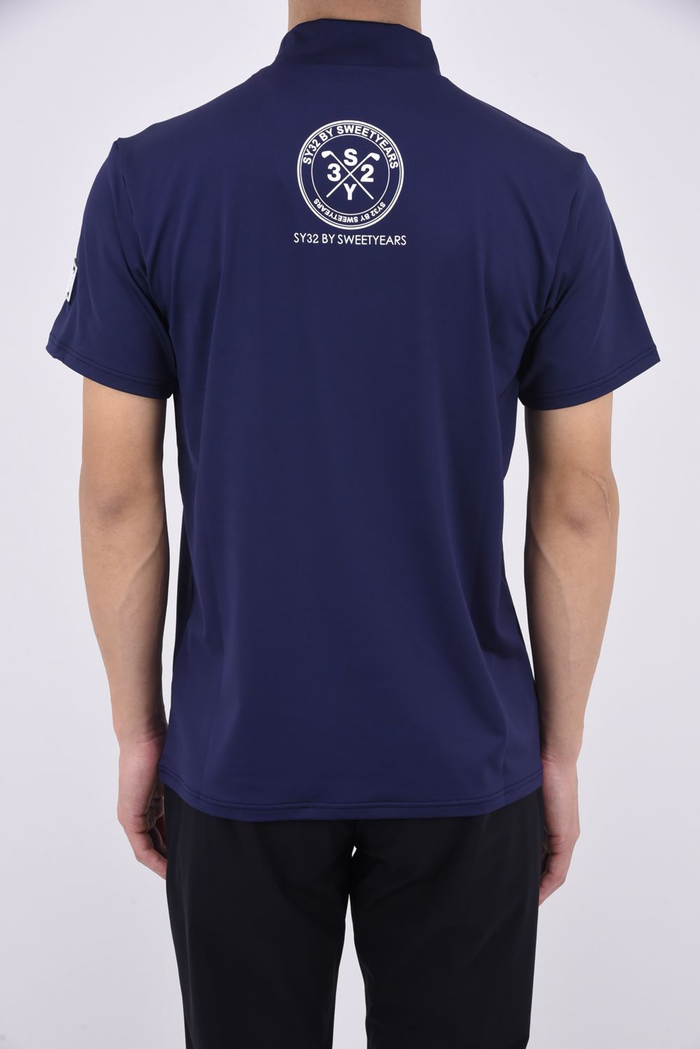 SY32 by SWEET YEARS GOLF - MOCKNECK SHIRTS / ブランドロゴ