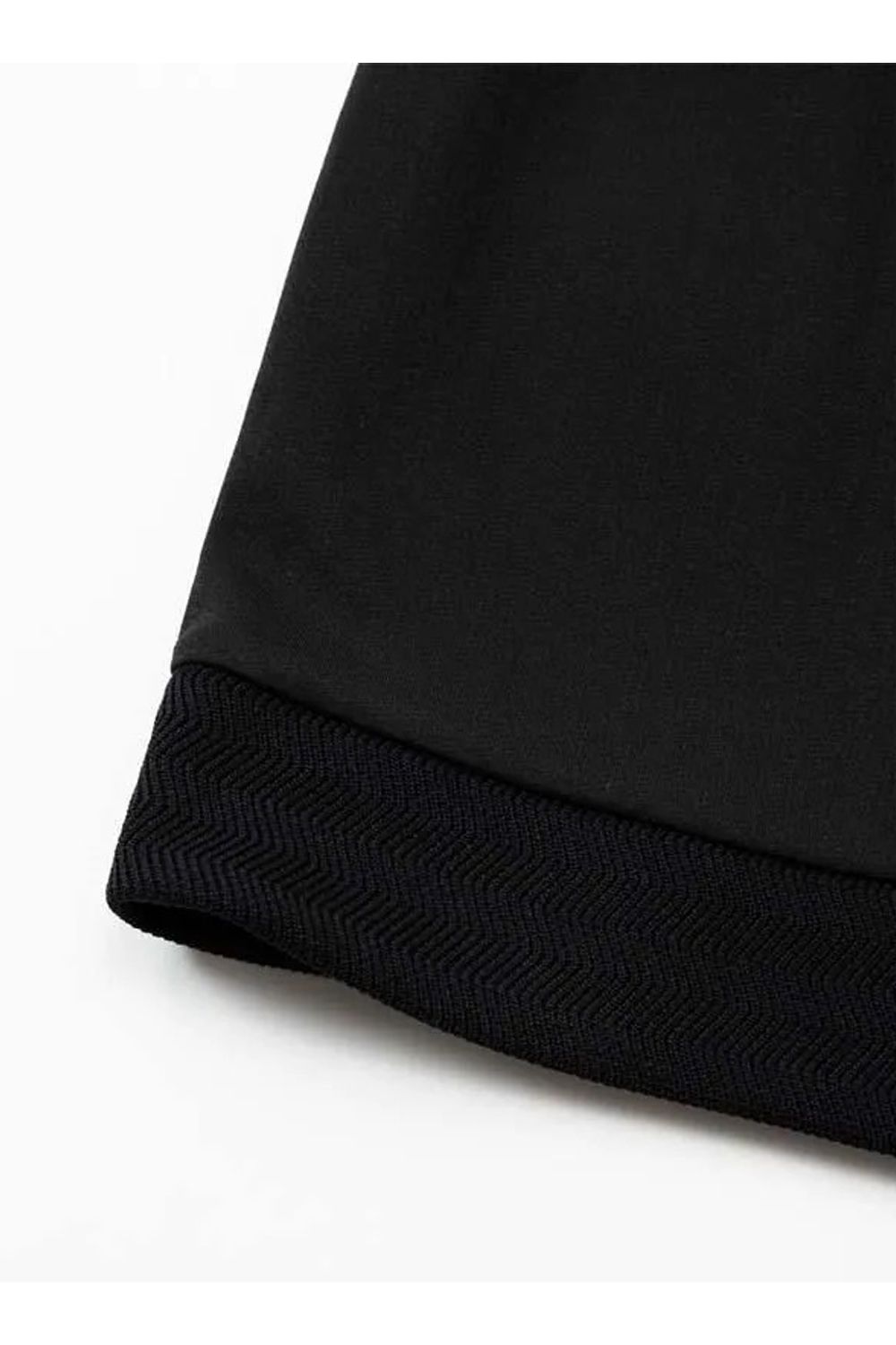 【26SS】 WAVE JQ KNIT MOCK / バックプリント モックネックTシャツ (ブラック)