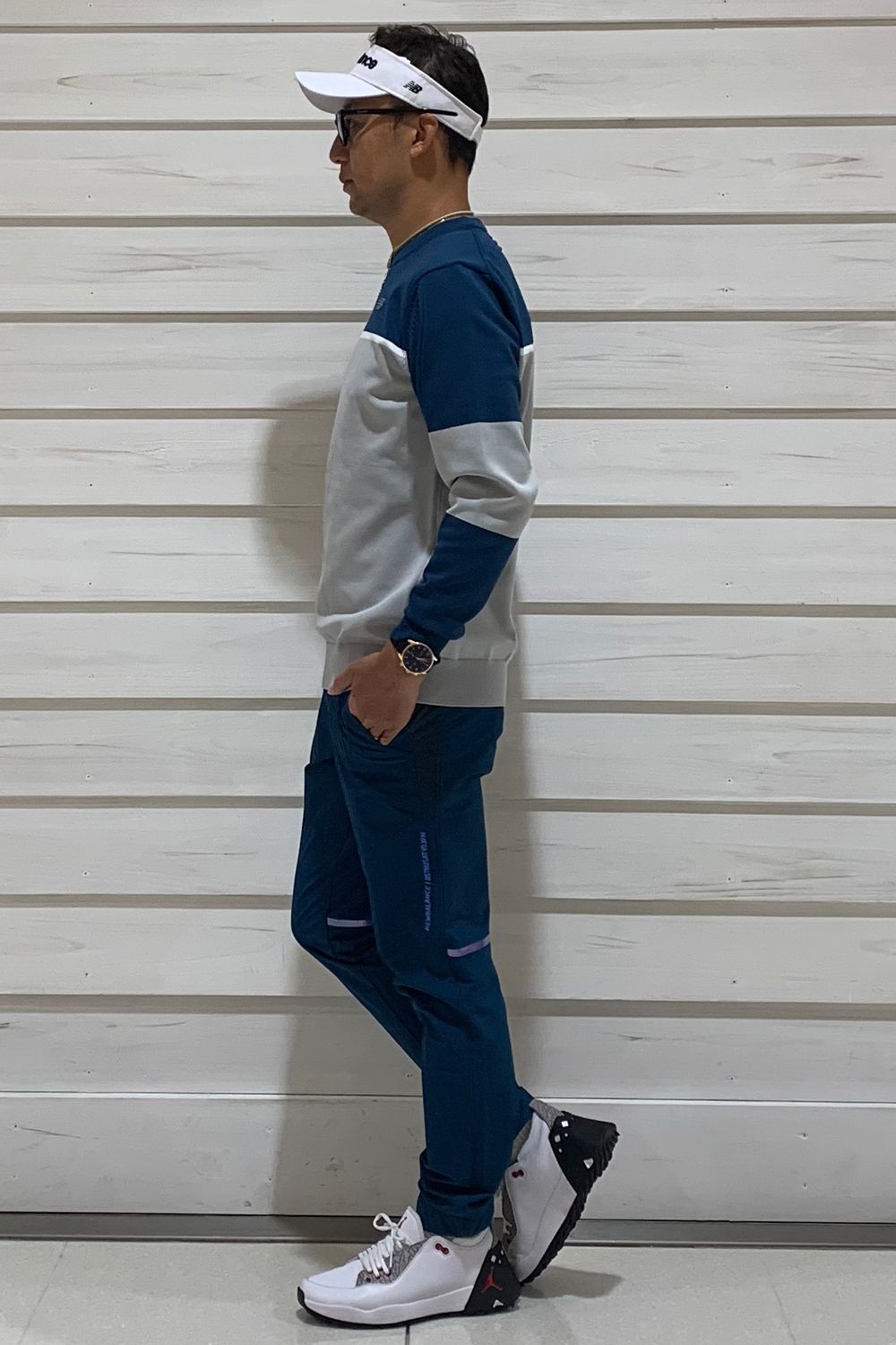 new balance golf 中野のスタイリング①