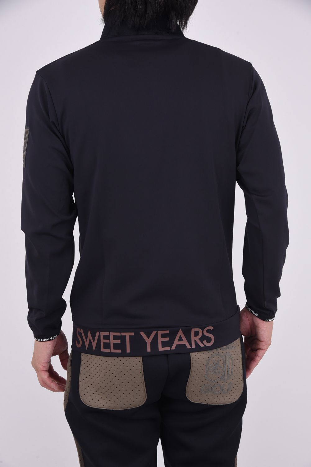 【25AW】 MAT NEO PRENE PULL ZIP SWEAT / ハーフジップ スウェット (ブラック)