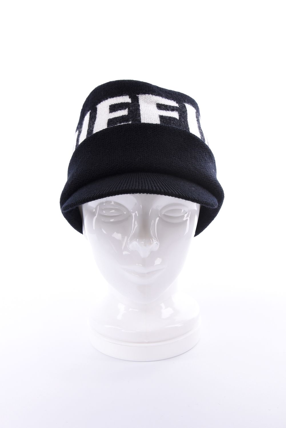 【26AW】 MEN’S WR WOOL KNIT WORK CAP / ブランドロゴ ワークキャップ (ブラック)