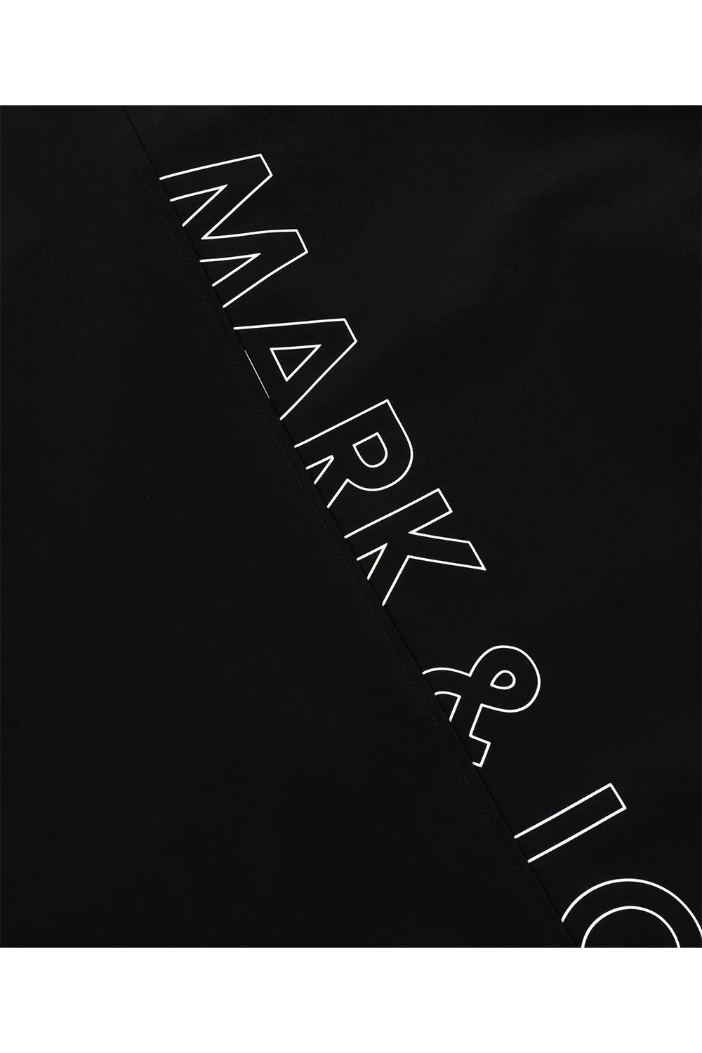 【26AW】 OBLIVION STRETCH HYBRID JACKET / モノグラムキルティング ボンディング素材 ハイブリッドジャケット (ブラック)