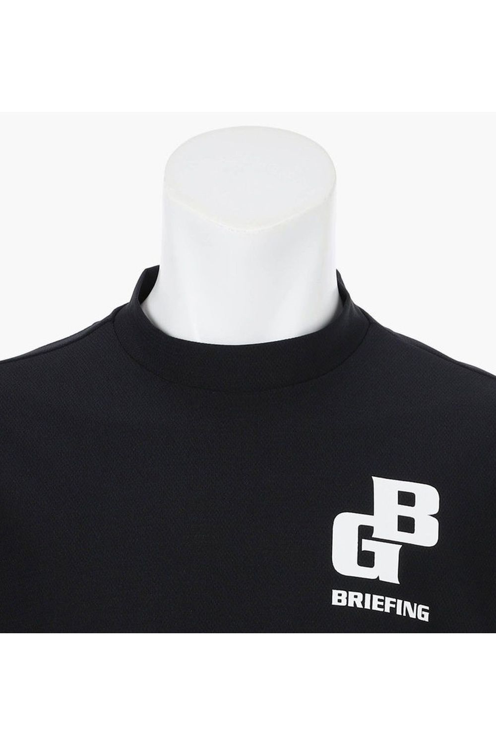 【26AW】 MS EARTH MESH HIGHNECK RF / メッシュ ハーフスリーブ ハイネック (ブラック)