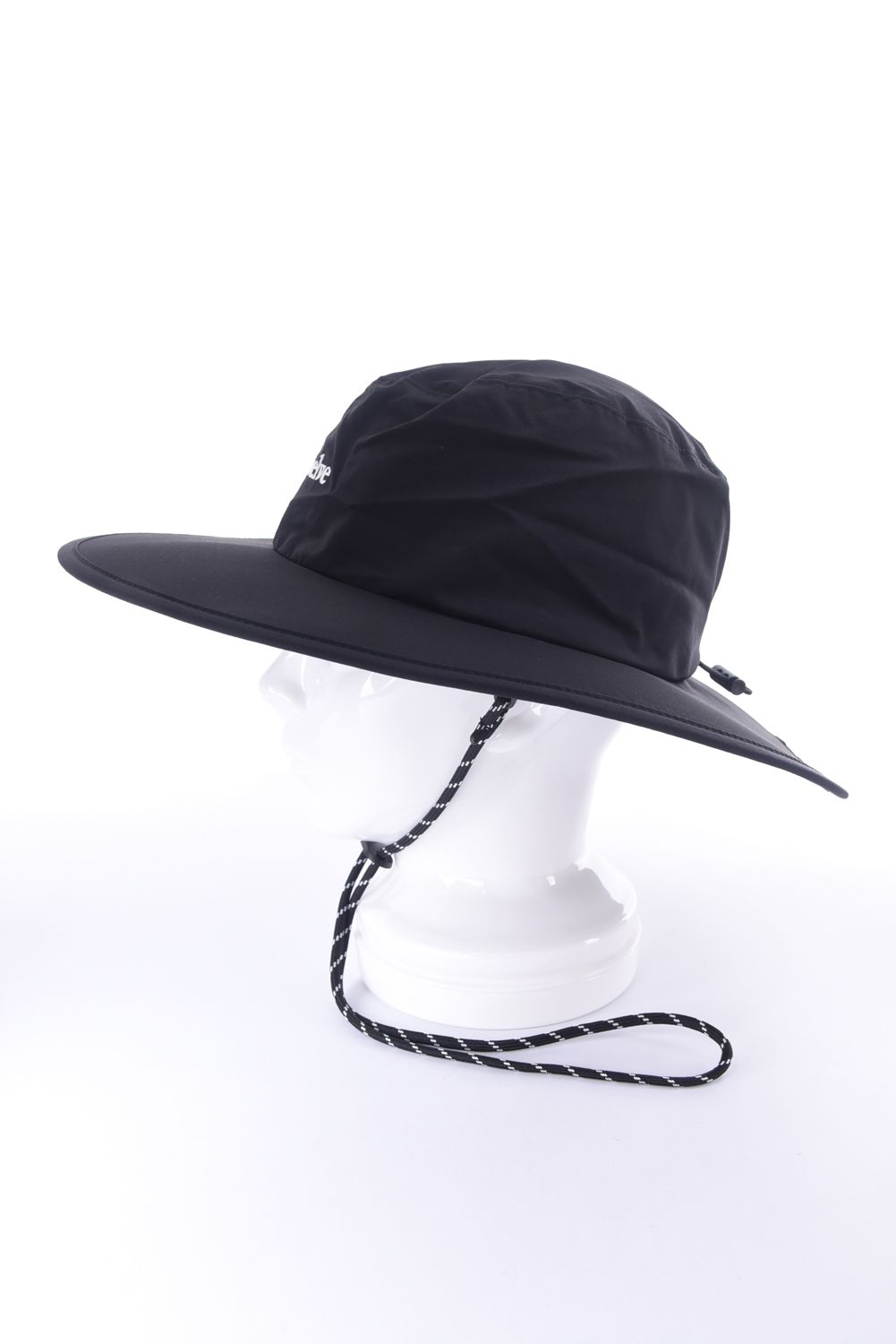 【26SS】 AWA WIDE HAT / ブランドロゴ サファリハット (ブラック)