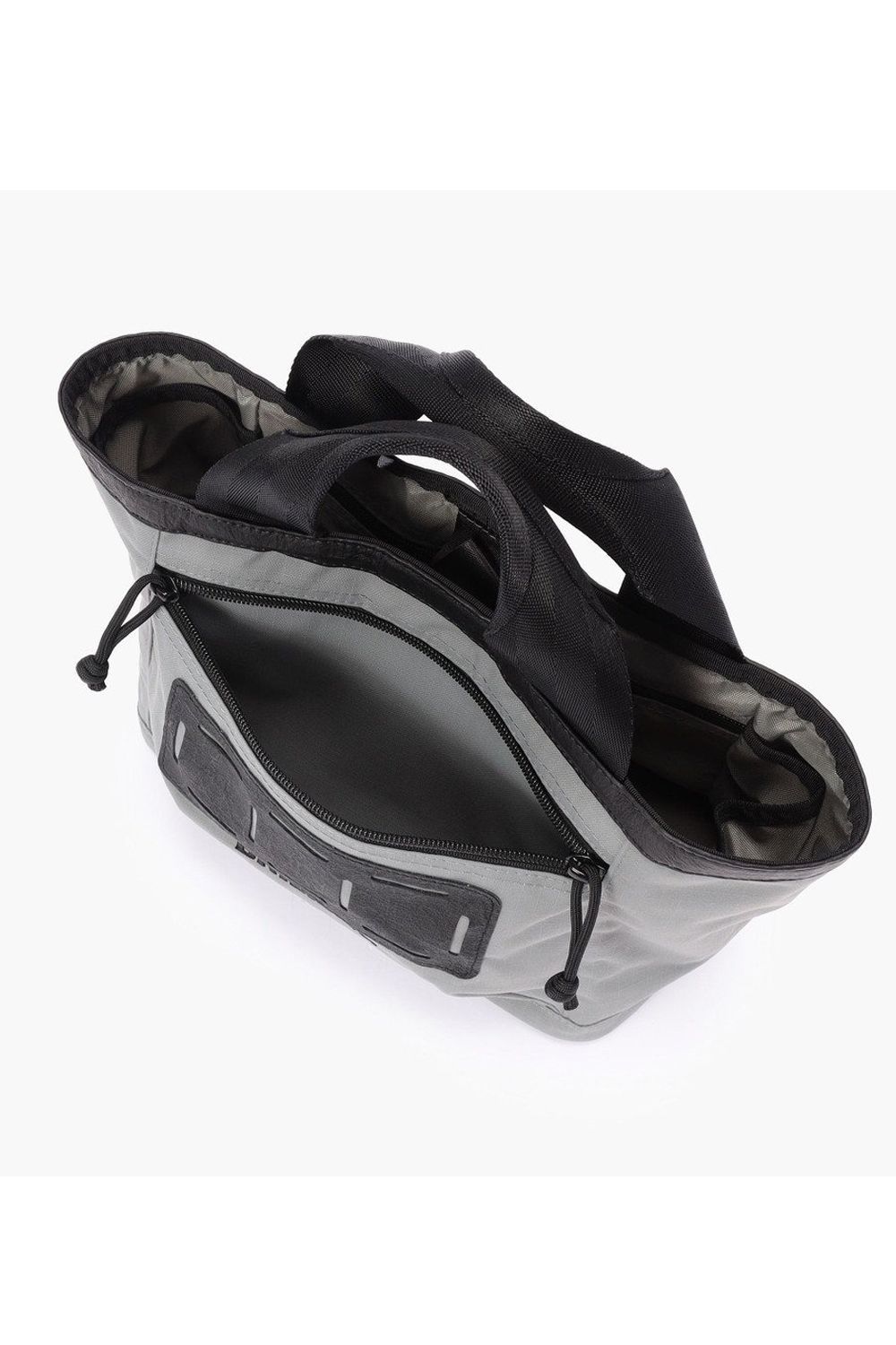 CART TOTE DL FD RIP / リップストップナイロン カートトートバッグ (グレー)