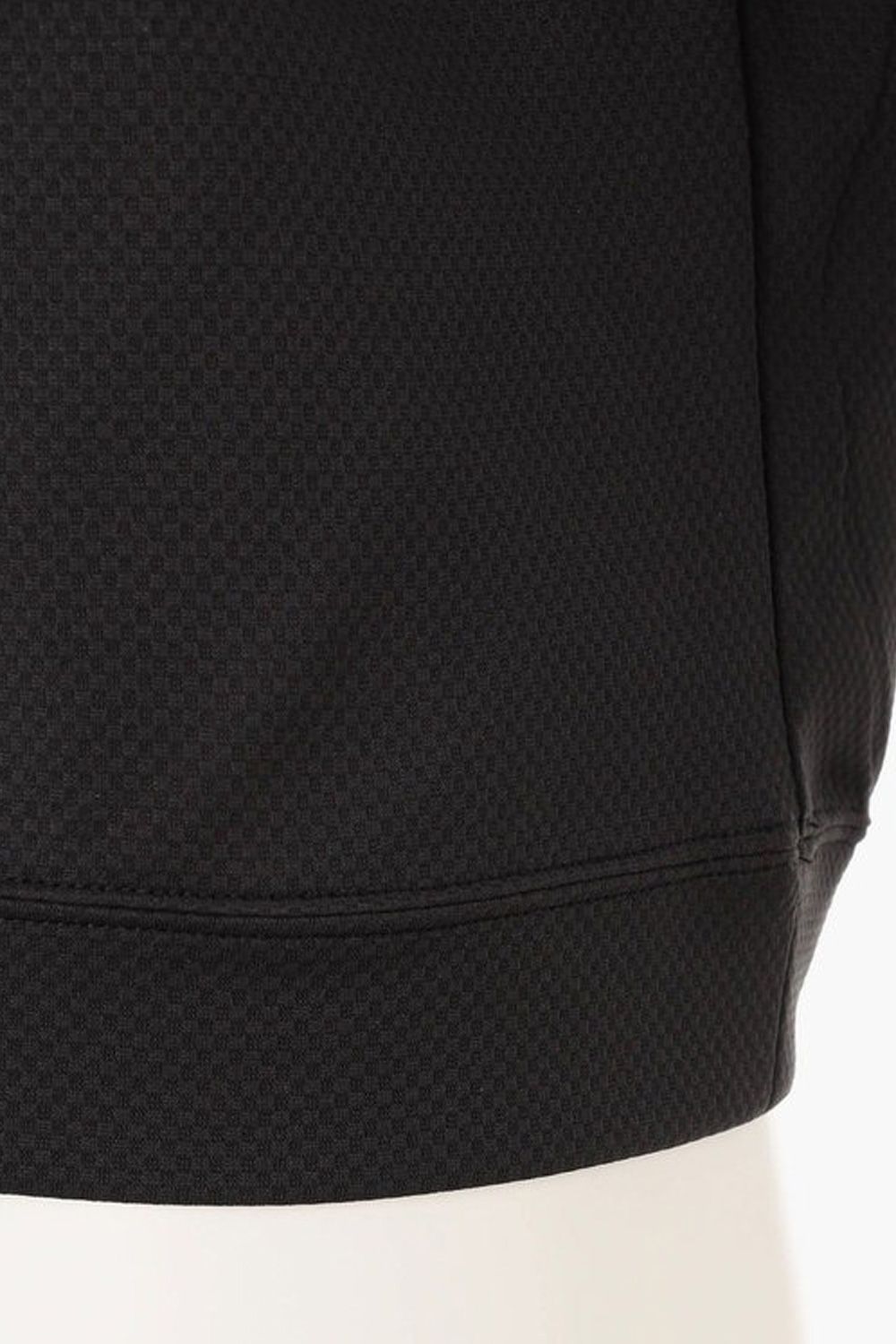 【26AW】 MS NECK LOGO LS HIGHNECK RF / ロゴ ロングスリーブ ハイネック (ブラック)