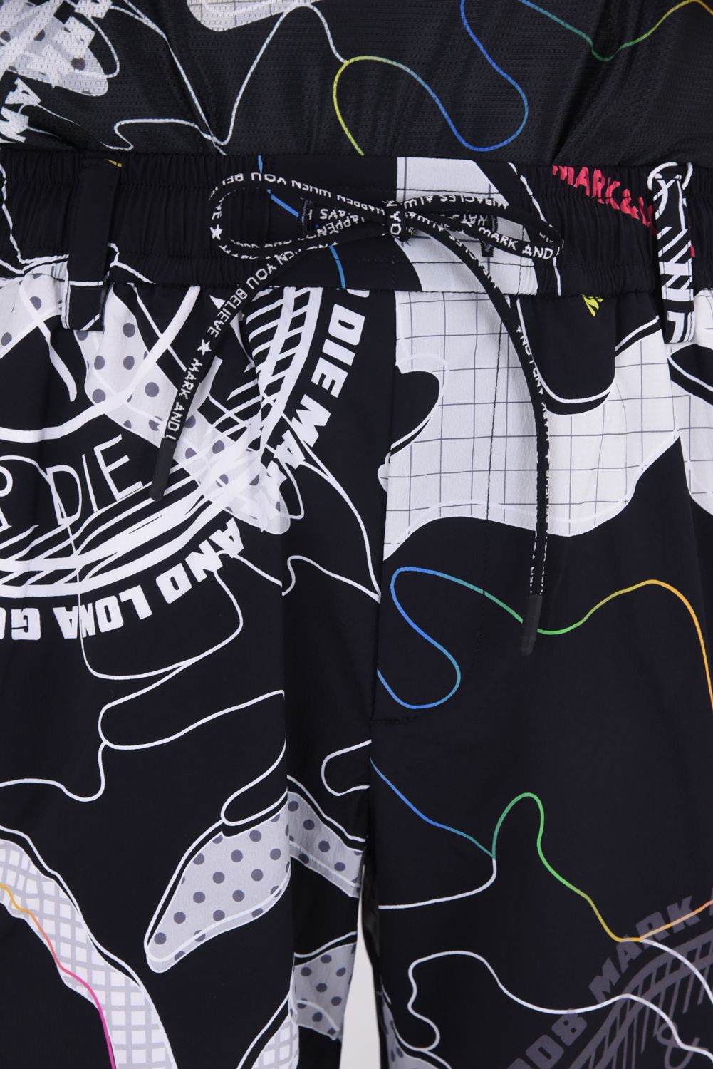 【2026SS 木村拓哉さん着用 VOL.4】 AXON CAMO PERFORMANCE SHORTS / 軽量ナイロンタフタ カモフラージュプリント ショートパンツ (ブラック)