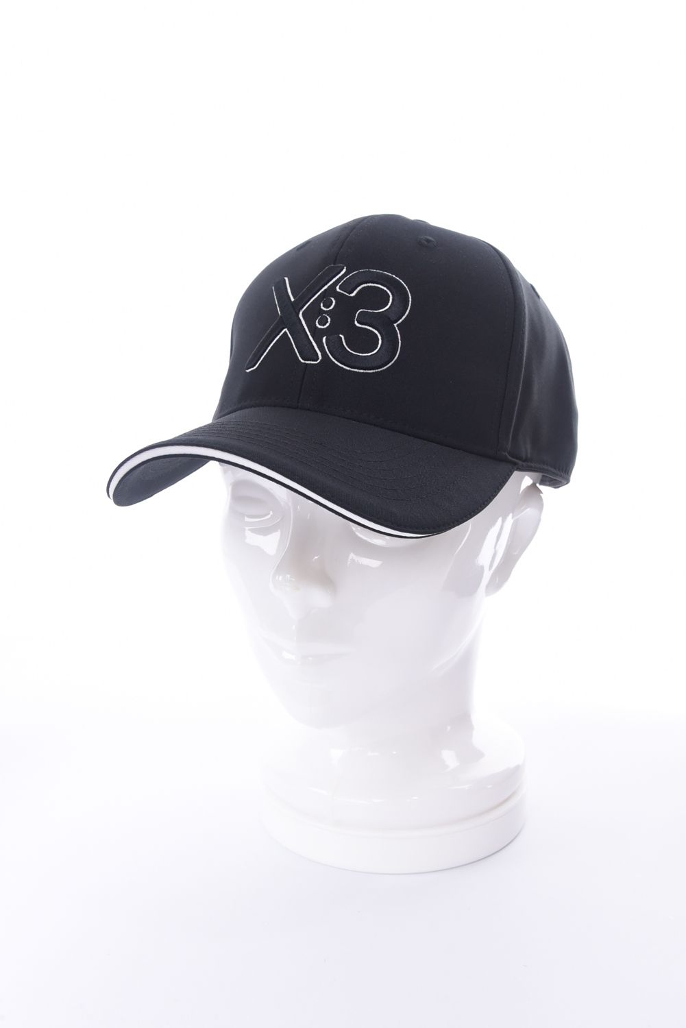 KI-XXX THREE - 【25SS】 LOGO CAP / ロゴ キャップ (ブラック