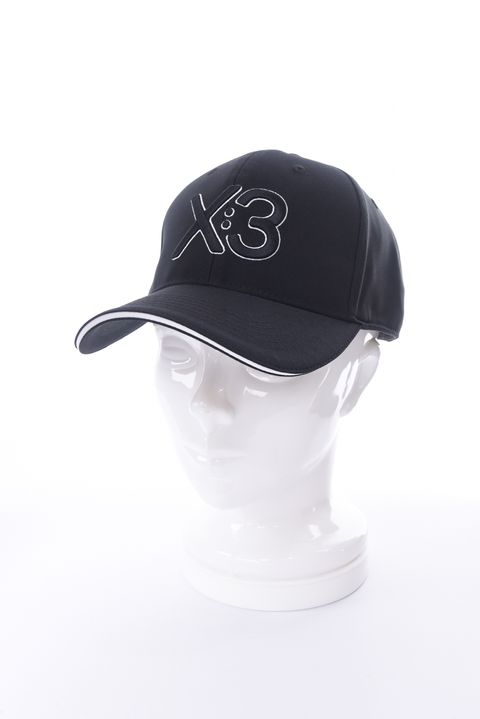 【26SS】 LOGO CAP / 立体ロゴ刺繍 キャップ (ブラック)