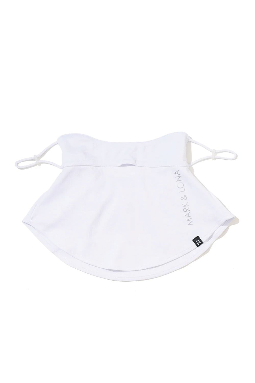 【26AW】 UV SHIELD FACE COVER / 接触冷感 UVカット ブランドロゴ フェイスカバー (ホワイト)