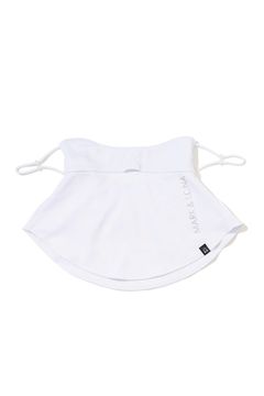 【26AW】 UV SHIELD FACE COVER / 接触冷感 UVカット ブランドロゴ フェイスカバー (ホワイト)