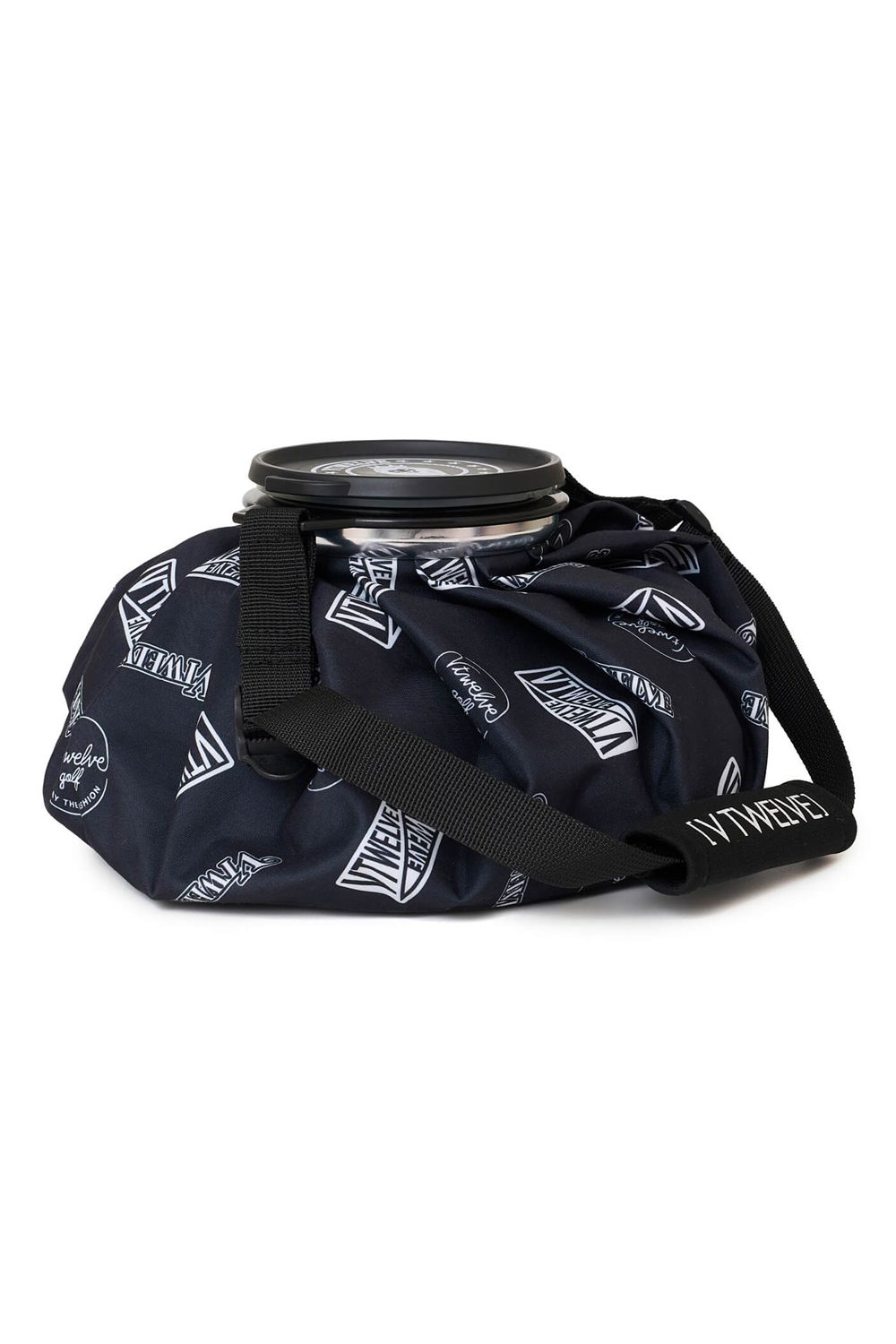 【26SS】 MULTI LOGO ICE BAG / マルチロゴプリント アイスバッグ (ブラック)