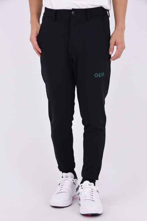 【26AW】 JERSEY TAPERED PANTS / ダンボール素材テーパードパンツ (ブラック)