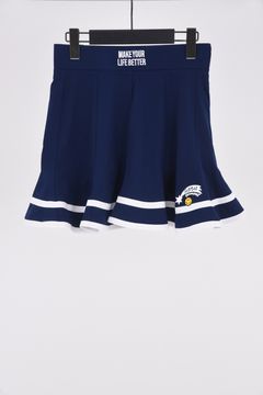 【25SS】【レディース】 SMILY COURT SKIRT/ ハイウエスト フレアスカート (ネイビー)