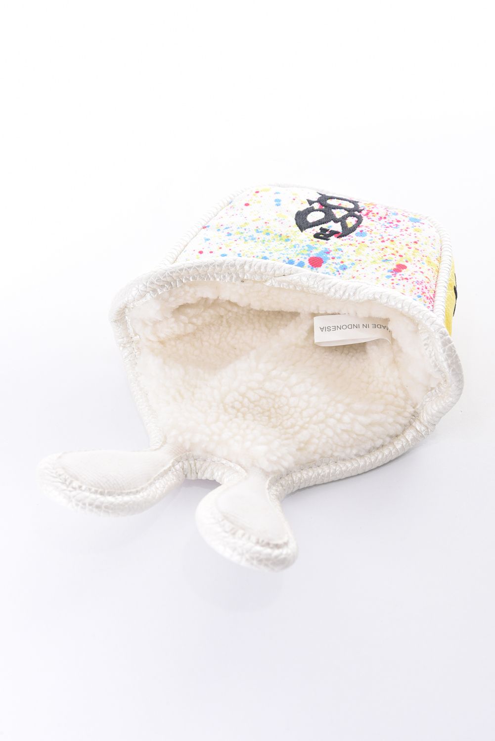 SPLASH PUTTER COVER MALLET / グラフィックデザイン マレット型パターカバー ホワイト