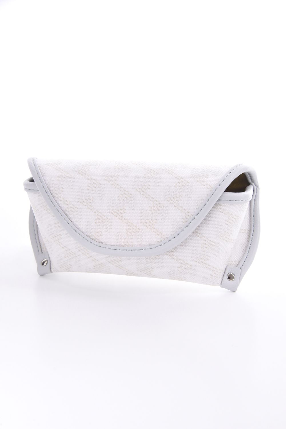 SUNGLASS CASE / オリジナルテキスタイル マグネット仕様 サングラスケース (モノホワイト)*