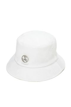 【26SS】 GAUGE CAMO BUCKET HAT / カモフラージュパターン メタルプレート バケットハット (ホワイト)