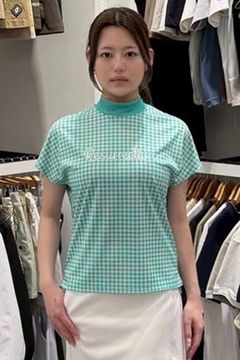 【26SS】【レディース】 WOMENS SCRAMBLE CROSSING MOCK NECK / スクランブルクロッシング モックネックTシャツ (ミント)*