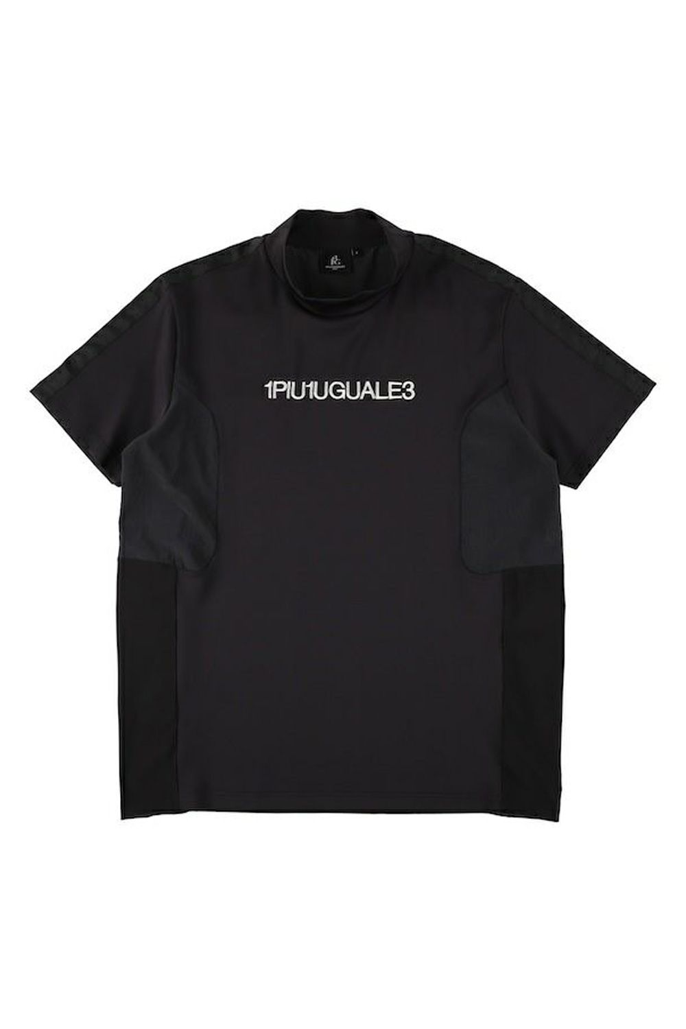 【26SS】 SWITCHING MOCK NECK  / スイッチング モックネック (ブラック) (3月入荷予定)