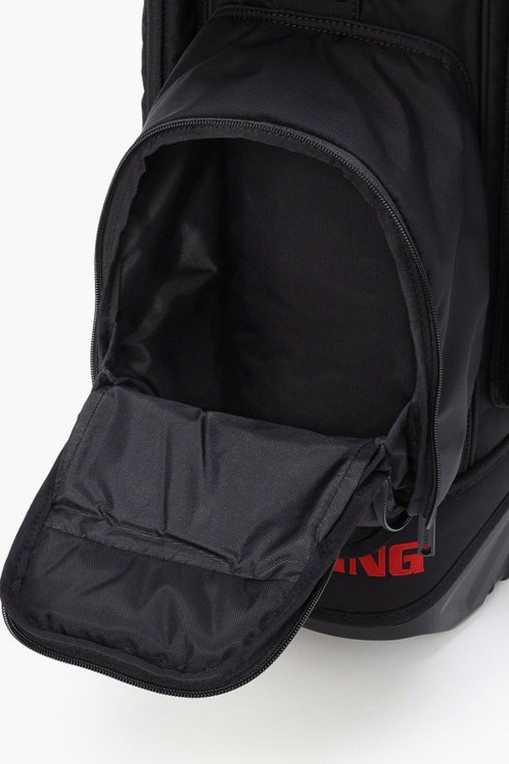 【銀行振込・代金引換不可】【返品・交換不可】【CS SERIES】 CR-6 CASTER / キャスター付き カートタイプ キャディバッグ (ブラック)