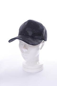 Camo Cap ZHG-CAP /  ブランドロゴ カモフラ柄 キャップ ブラック