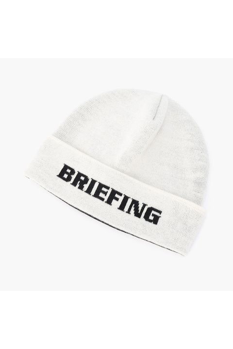 MEN’S WR WOOL LOGO BEANIE / ブランドロゴジャカード ニットビーニー (アイボリー)
